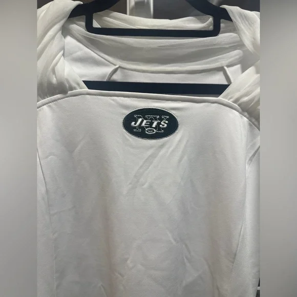 NWT All Sport Couture NFL Team Apparel New York Jets Long Sleeve Top - Picture 2 of 7